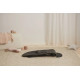 BabyBjorn - Крісло-шезлонг Bouncer Balance Soft Woven/Jersey Tri-Fabric, Dark Grey (темно-сіра рама), арт. 7317680050212 