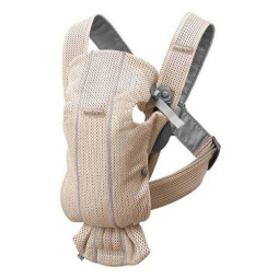 BabyBjorn - Рюкзак-кенгуру Baby Carrier Mini 3D Mesh, Pearly Pink (жемчужно-рожевий), арт. 7317680210012