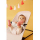 BabyBjorn - Крісло-шезлонг Bouncer Balance Soft Cotton/Jersey, Pink/Grey (рожевий/сірий), арт. 7317680050892 