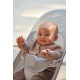 BabyBjorn - Крісло-шезлонг Bouncer Balance Soft Mesh, Silver/White (світло-сіра рама), арт. 7317680051295 