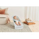 BabyBjorn - Крісло-шезлонг Bouncer Balance Soft Mesh, Silver/White (світло-сіра рама), арт. 7317680051295 