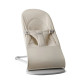 BabyBjorn - Кресло-шезлонг Bouncer Balance Soft Woven/Jersey Tri-Fabric, Light Beige (светло-серая рама), арт. 7317680051301 , купить в KIOSK для МАМ, Киев