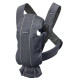 BabyBjorn - Рюкзак-кенгуру Baby Carrier Mini 3D Mesh, Anthracite (антрацит), арт. 7317680210135, купить в KIOSK для МАМ, Киев