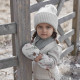 Elodie Details - Дитячий зимовий комір — Pebble Green (0-3 роки), арт. 30490102193NA 
