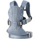 BabyBjorn - Рюкзак-кенгуру Baby Carrier One Air 3D, Slate Blue (блакитний), арт. 098020-А