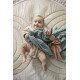 Elodie Details - Ковдра бавовняна муслінова 120х120 см - Deco Turquoise, арт. 70365101181NA 