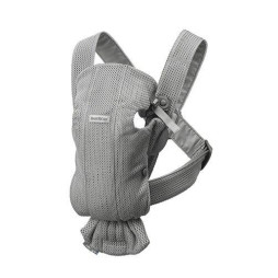 BabyBjorn - Рюкзак-кенгуру Baby Carrier Mini 3D Mesh, Grey (сірий), арт. 7317680210180
