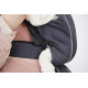 BabyBjorn - Рюкзак-кенгуру Baby Carrier Mini 3D Mesh, Grey (сірий), арт. 7317680210180 