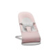 BabyBjorn - Крісло-шезлонг Bouncer Balance Soft Cotton/Jersey, Light Pink/Grey (світло-сіра рама), арт. 7317680051899, купить в KIOSK для МАМ, Киев