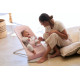 BabyBjorn - Крісло-шезлонг Bouncer Balance Soft Cotton/Jersey, Light Pink/Grey (світло-сіра рама), арт. 7317680051899 