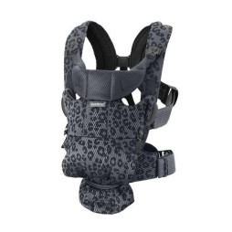 BabyBjorn - Рюкзак-кенгуру Baby Carrier Move 3D Mesh, Anthracite/Leopard (антрацит/леопард), арт. 7317680990785