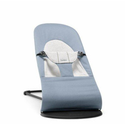 BabyBjorn - Крісло-шезлонг Bouncer Balance Soft Cotton/Jersey, Blue/Grey, арт. 7317680050458