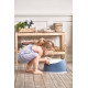 Дитячий горщик Babybjorn Smart Potty, Deep Blue/White (темно-синій/білий), арт. 7317680512697 - для дітей від 18 до 24 місяців