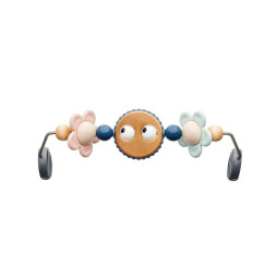 Іграшка дерев'яна для крісла-шезлонга BabyBjorn - Googly Eyes Pastels, арт. 7317680805102