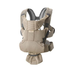 BabyBjorn - Рюкзак-кенгуру Baby Carrier Move 3D Mesh, Grey Beige (сіро-бежевий), арт. 7317680990020