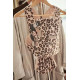 BabyBjorn - Рюкзак-кенгуру Baby Carrier Mini Cotton, Beige/Leopard (бежевий/леопард), арт. 7317680210753 