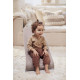 BabyBjorn - Крісло-шезлонг Bouncer Bliss Cotton Petal Quilt, Sand Gray (сіро-бежевий), арт. 7317680061171