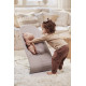 BabyBjorn - Крісло-шезлонг Bouncer Bliss Cotton Petal Quilt, Sand Gray (сіро-бежевий), арт. 7317680061171