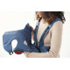BabyBjorn - Рюкзак-кенгуру Baby Carrier Mini Cotton, Black (чорний), арт. 7317680210562 