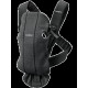 BabyBjorn - Рюкзак-кенгуру Baby Carrier Mini 3D Jersey, Charcoal Grey (чорно-сірий), арт. 7317680210760 