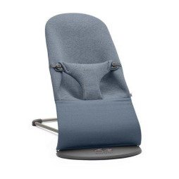 BabyBjorn - Крісло-шезлонг Bouncer Bliss 3D Jersey, Dove Blue (синій), арт. 7317680060310