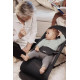 BabyBjorn - Кресло-шезлонг Bouncer Balance Soft Cotton, Black/Dark Grey (чорний/сірий), арт. 7317680050229 