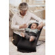 BabyBjorn - Кресло-шезлонг Bouncer Balance Soft Cotton, Black/Dark Grey (чорний/сірий), арт. 7317680050229 