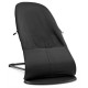 BabyBjorn - Кресло-шезлонг Bouncer Balance Soft Cotton, Black/Dark Grey (чорний/сірий), арт. 7317680050229 