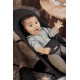 BabyBjorn - Кресло-шезлонг Bouncer Balance Soft Cotton, Black/Dark Grey (чорний/сірий), арт. 7317680050229 