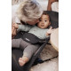 BabyBjorn - Кресло-шезлонг Bouncer Balance Soft Cotton, Black/Dark Grey (чорний/сірий), арт. 7317680050229 