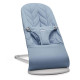 BabyBjorn - Крісло-шезлонг Bouncer Bliss Cotton Petal Quilt, Blue (блакитний), арт. 7317680061232, купить в KIOSK для МАМ, Киев