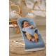 BabyBjorn - Крісло-шезлонг Bouncer Bliss Cotton Petal Quilt, Blue (блакитний), арт. 7317680061232 