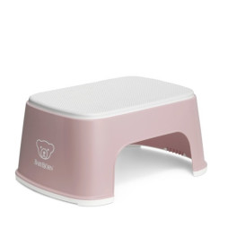 Стільчик-підставка Babybjorn Safe Step Powder Pink (рожевий/білий), арт. 7317680612649