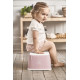 Стільчик-підставка Babybjorn Safe Step Powder Pink (рожевий/білий), арт. 7317680612649 - для дітей від 1 до 3 років