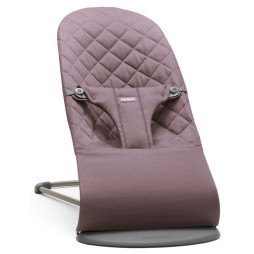 BabyBjorn - Крісло-шезлонг Bouncer Bliss Cotton, Dark Purple (фіолетовий), арт. 7317680060341