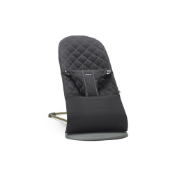 BabyBjorn - Крісло-шезлонг Bouncer Bliss Cotton, Black (чорний), арт. 7317680060167