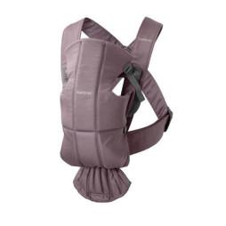 BabyBjorn - Наплічник-кенгуру Baby Carrier Mini Cotton, Dark Purple (фіолетовий), арт. 7317680210340