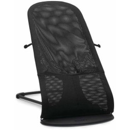 BabyBjorn - Крісло-шезлонг Bouncer Bliss Mesh, Black (чорний), арт. 7317680062253
