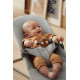 BabyBjorn - Крісло-шезлонг Bouncer Bliss 3D Jersey, Light Grey (світло-сірий) + Іграшка Googly Eyes Pastels, арт. 7317686060734 