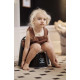 Крісло-горщик Babybjorn Potty Chair, Black/White (чорний/білий), арт. 7317680552563 - для дітей віком від 1,5 до 3 років