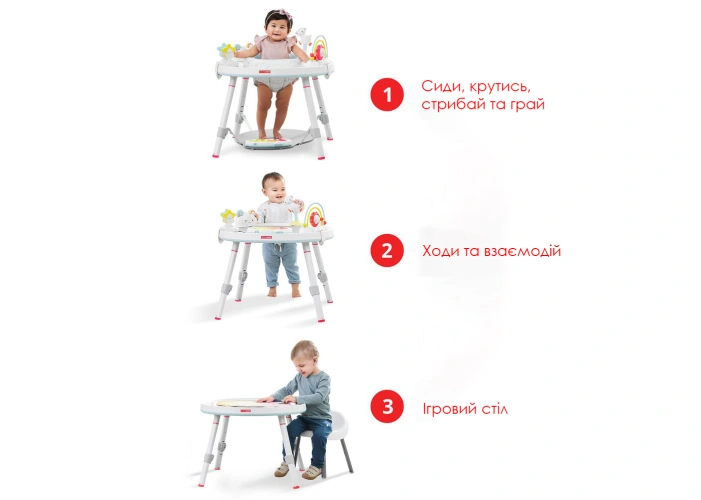 Багатофункціональний розвиваючий центр Skip Hop Silver Lining Cloud – офіційно в Україні | Фіскальний чек та гарантія KIDSLINE-53 - зображення