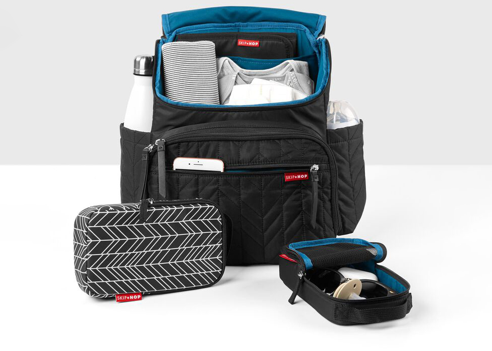 Рюкзак для мамы Skip Hop Forma - Black | KIDSLINE-40 - зображення
